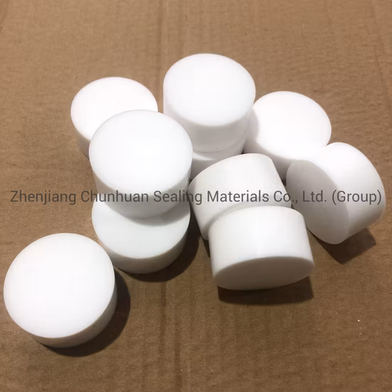 Folhas redondas de PTFE puro de tamanho personalizado com acordo de fábrica