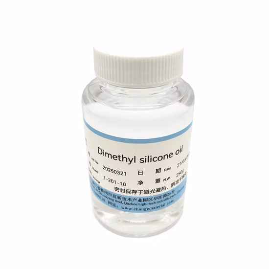 Óleo de silicone de fornecimento de fábrica de alta qualidade (alta temperatura) CAS 63148